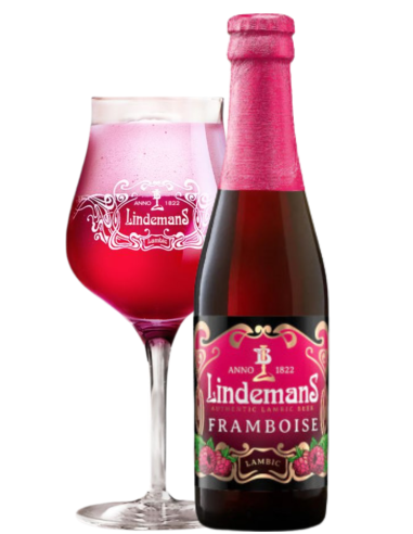 LINDEMANS - FRAMBOISE (FRAMBUESA) - Lambic Frutas 25cl