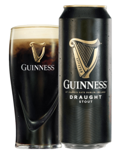 GUINNESS - DRAUGHT STOUT -  Irish Dry Stout 33cl 2