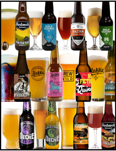 LOT - ARTESANAS NACIONALES Nº 1 - According to Stock 12 Bottles x 33cl with glasses