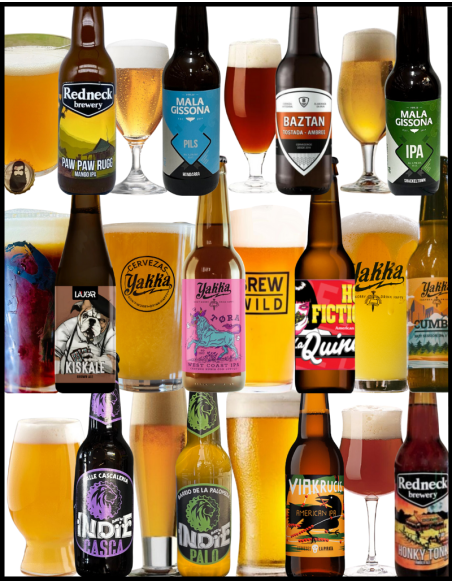 LOT - ARTESANAS NACIONALES Nº 1 - According to Stock 12 Bottles x 33cl with glasses