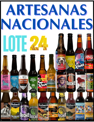 LOT - ARTESANAS NACIONALES Nº1+Nº2 - According to Stock 24 bottles