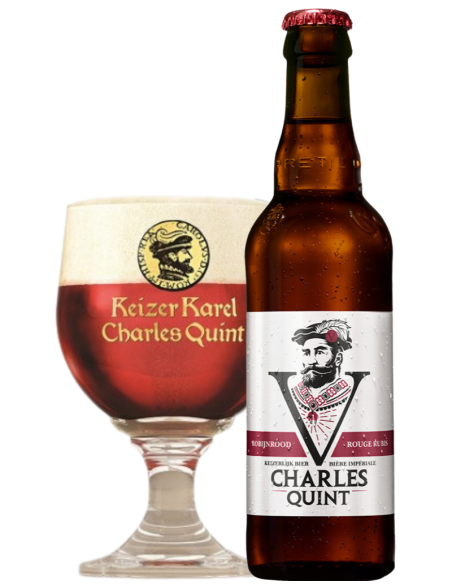 CHARLES QUINT(CARLOS V) - RUBY RED - Belgian Dark Ale 33cl con copa