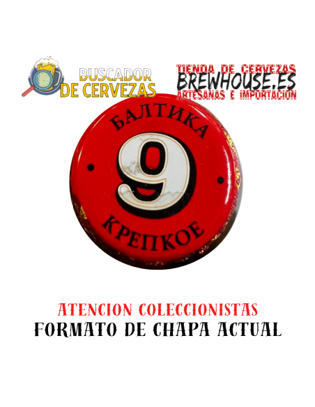 BALTIKA - 9 EXTRA STRONG - European Strong Lager 50cl