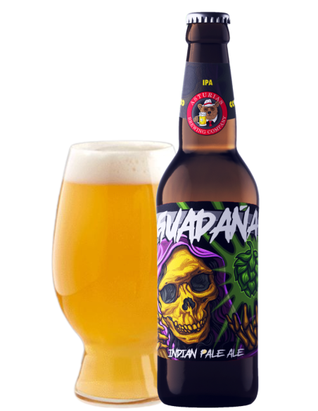 ASTURIAS - GUADAÑA - Hazy IPA 33cl con vaso