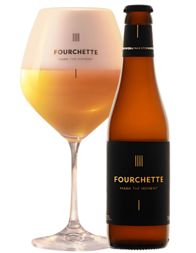 FOURCHETTE - FOURCHETTE - Belgian Triple 33cl con copa