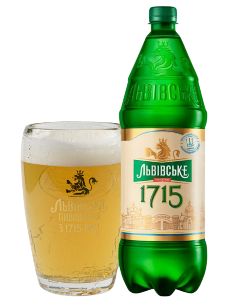 LVIVSKE - 1715 - European Pale Lager 1,42L com decantador