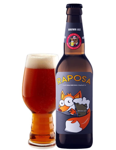 ASTURIAS - RAPOSA - Brown Ale 33cl