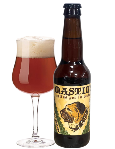 FALCATA - MASTIN'S - Brown Ale 33cl with glass