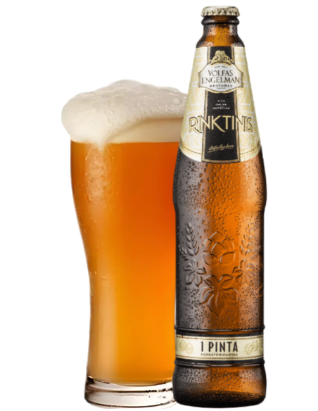 VOLFAS ENGELMAN - RINKTINIS - European Pale Lager 56,8cl com copo