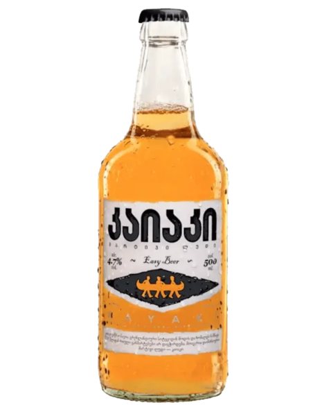 GLOBAL BEER GEORGIA - Cerveja KAYAKI EASY - Lager 50cl