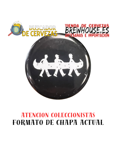 black bottle cap with brand drawing