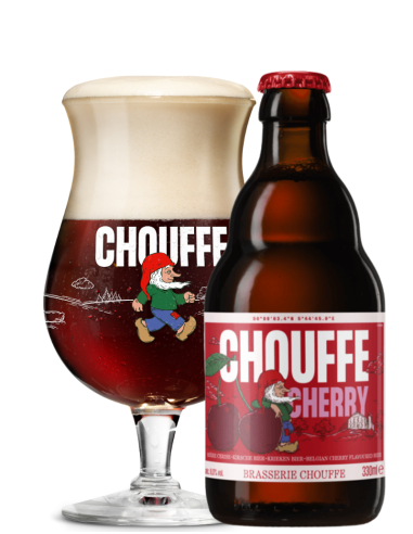 CHOUFFE - CHERRY - Belgian Strong Dark Ale 33cl con copa