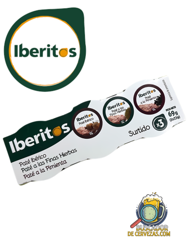 IBERITOS - ASSORTADOS 8 - 3x23g