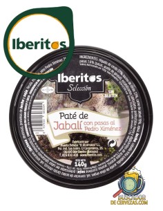 IBERITOS - PATÉ JABALÍ P.X. - 140g