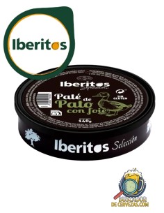 IBERITOS - PATÉ DE PATO CON FOIE - 140g 2