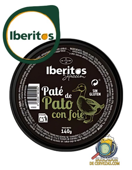 IBERITOS - PATÉ OF DUCK WITH FOIE - 140g