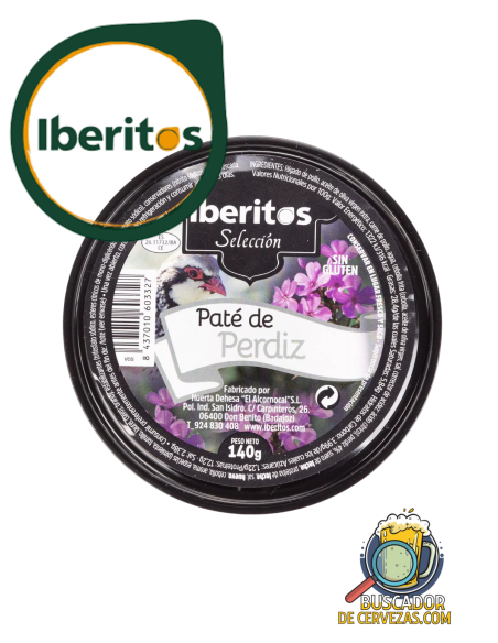 IBERITOS - Patê de Pargo - 140g