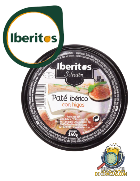 IBERITOS - PATÉ CON HÍGOS - 140g