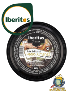 IBERITOS - P.X. PATE WITH RAISINS - 140g