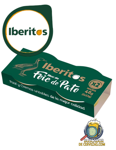 IBERITOS - DUCK FOIE - 2x23g