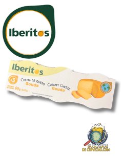IBERITOS - CREMA DE QUESO GOUDA - 3x23g