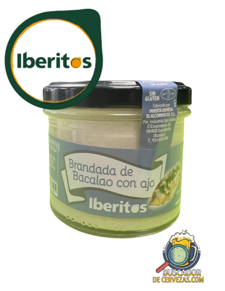 IBERITOS - BRANDADA DE BACALAO CON AJO - 110g