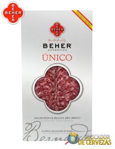 BEHER - SALCHICHÓN DE BELLOTA 100% IBÉRICO (Sin Gluten) - 100g