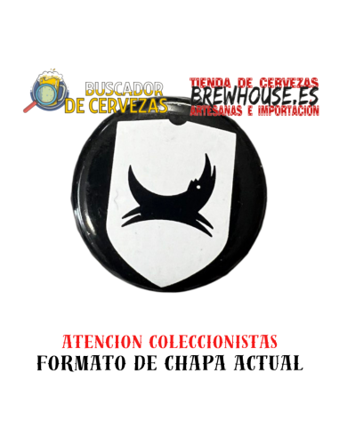 tampa de garrafa preta com desenho da marca