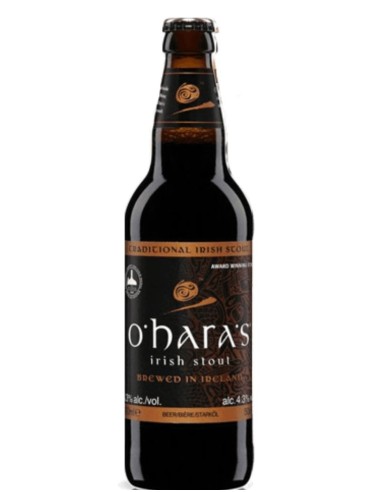 OHARA'S - IRISH STOUT - Cerveja seca irlandesa 33cl