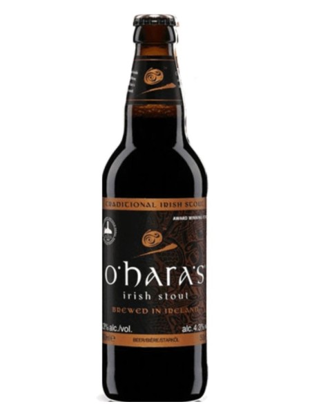 OHARA'S - IRISH STOUT - Cerveja seca irlandesa 33cl