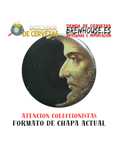 tampa de garrafa cinzenta com desenho da marca