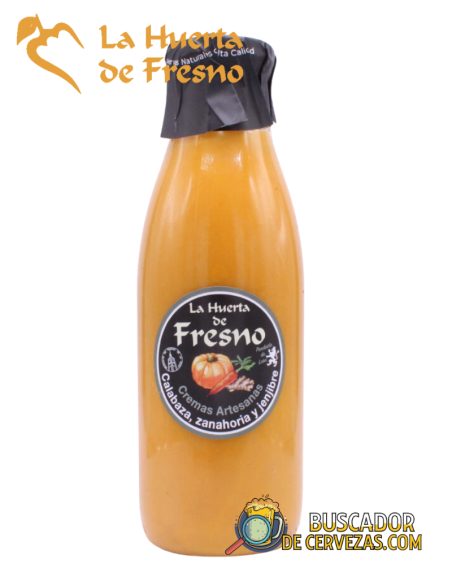 LA HUERTA DE FRESNO - CREMA DE CALABAZA, ZANAHORIA Y JENJIBRE - 750ml