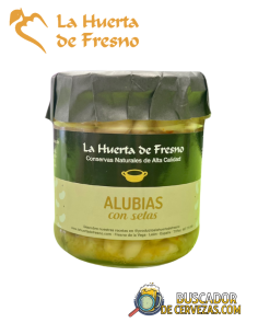 LA HUERTA DE FRESNO - ALUBIAS CON SETAS - 370ml