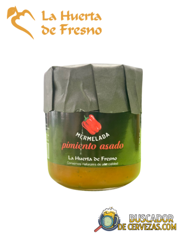 LA HUERTA DE FRESNO - MAMELADA DE PIMENTÃO ASSADO - 209ml