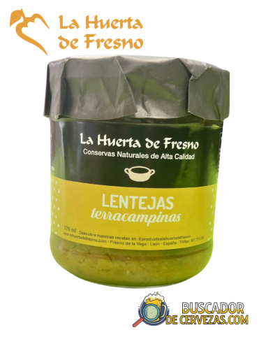 LA HUERTA DE FRESNO - LENTEJAS TERRACAMPINAS - 370ml