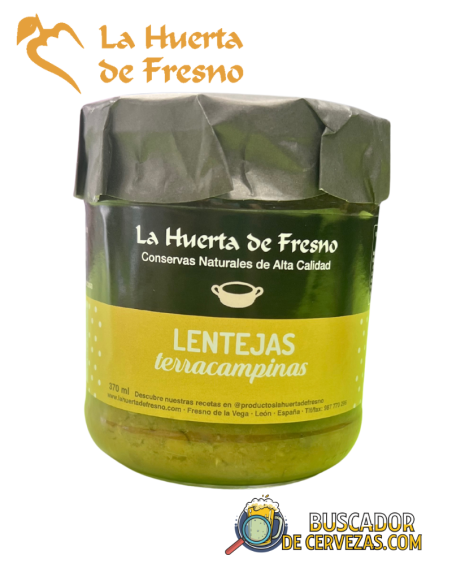 LA HUERTA DE FRESNO - LENTEJAS TERRACAMPINAS - 370ml