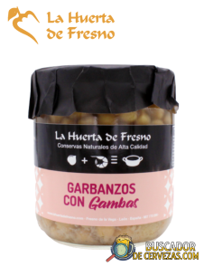LA HUERTA DE FRESNO - GARBANZOS CON GAMBAS - 370ml