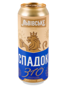 LVIVSKE - SPADOK - European Pale Lager Lata 48cl