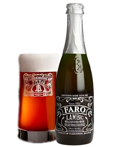 LINDEMANS - FARO - Lambic 35,5cl con jarra