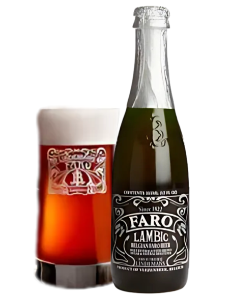 LINDEMANS - FARO - Lambic 35,5cl con jarra