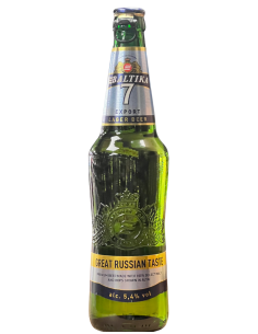 BALTIKA - 7 PREMIUM EXPORT - European Pale Lager 47cl