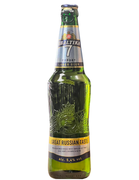 BALTIKA - 7 PREMIUM EXPORT - European Pale Lager 47cl