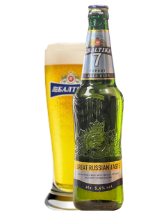 BALTIKA - 7 PREMIUM EXPORT - European Pale Lager 47cl 2