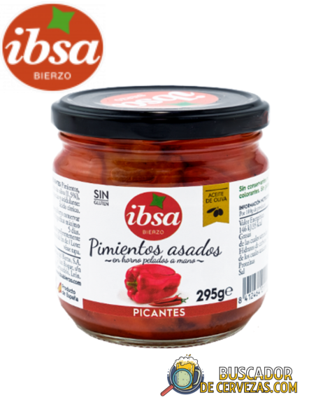 IBSA - ROASTED SPICY PEPPERS - Gluten Free 295g