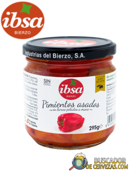 IBSA - ROASTED PEPPERS - Gluten Free 295g