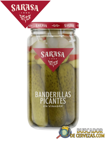 SARASA - BANDERILLAS PICANTES - 360g