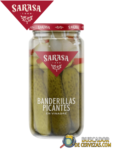 SARASA - BANDERILLAS PICANTES - 360g