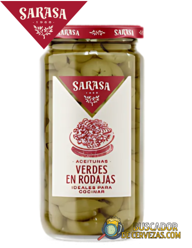 SARASA - GREEN OLIVES IN RICE - 360g