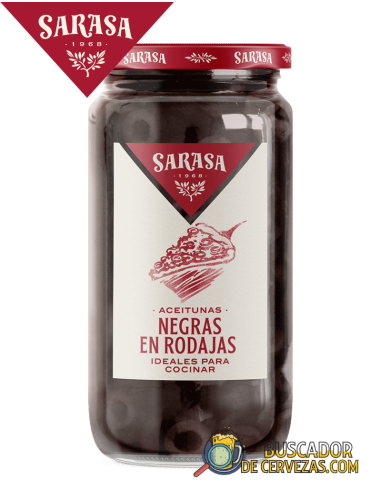 SARASA - ACEITUNAS NEGRAS EN RODAJAS - 360g