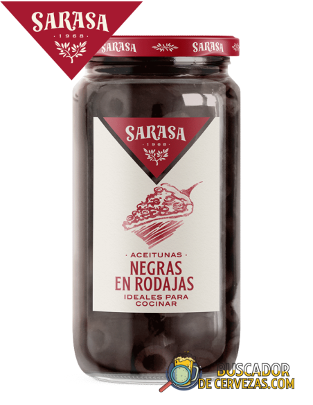 SARASA - AZEITONAS PRETAS EM ARROZ - 360g
